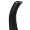 Tall Ceramic Black Animal Horn Floor Vase Elegant for Entryway Dining Living Room Decor Statement Piece with Distinctive Antler-Inspired Design Blending Contemporary Elegance and Nature-Inspired
